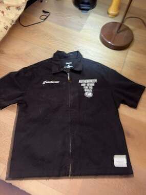 Thoro Brand Mexico 'Authenticity and Design' Embroidered Zip-Up Short Sleeve Wor